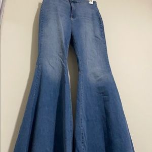 Free People flare jeans
